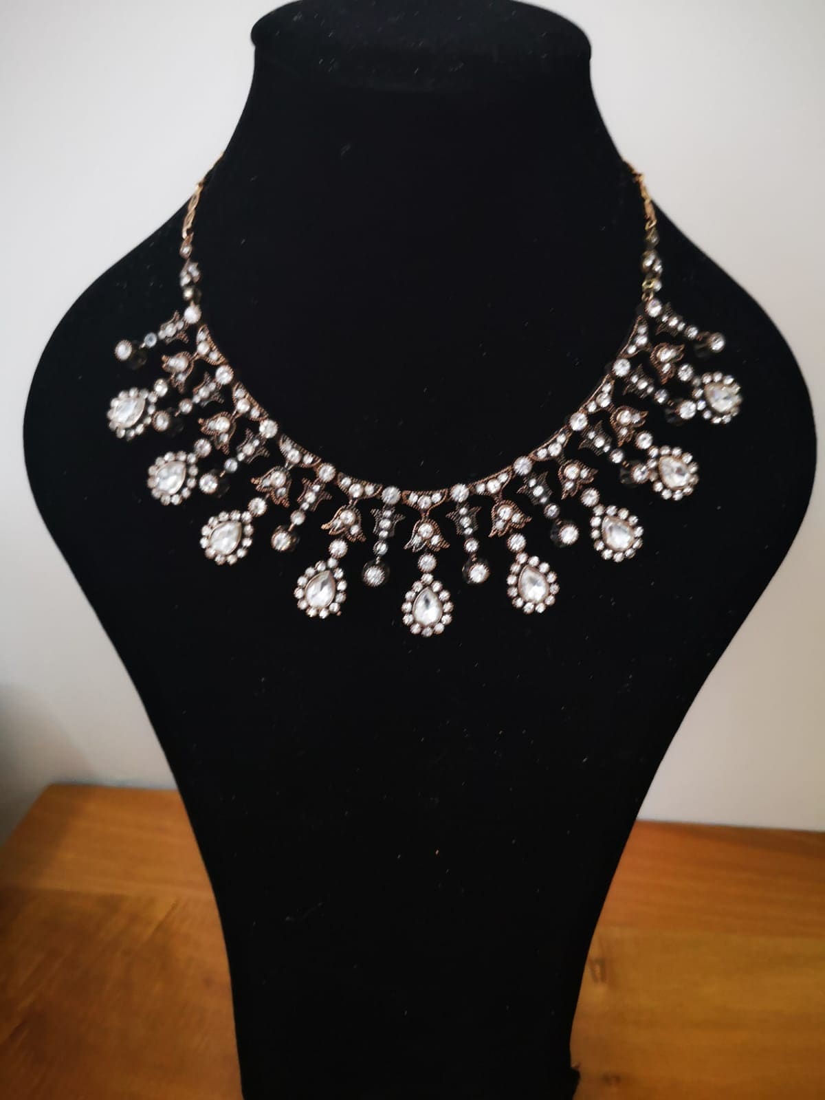Ottoman Style Crystal Necklace Crystal Rhinestones Ottoman - Etsy