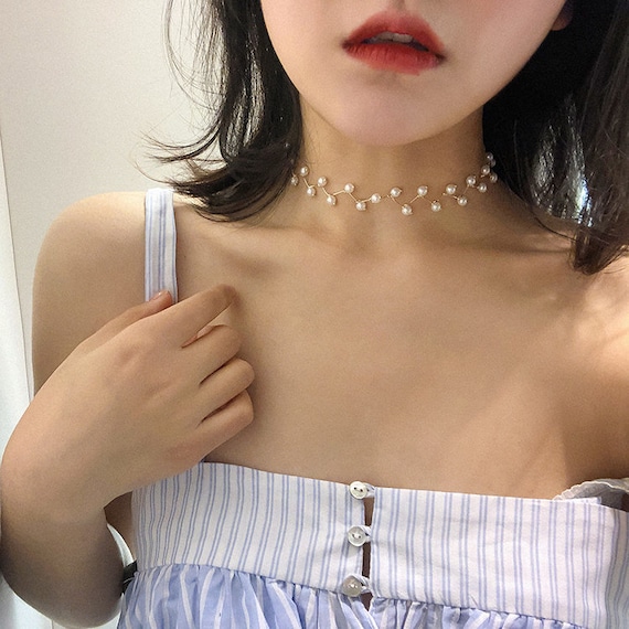 Korean choker necklace online