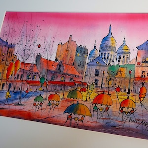 PARIGI, Sacre Coeur, Montmartre