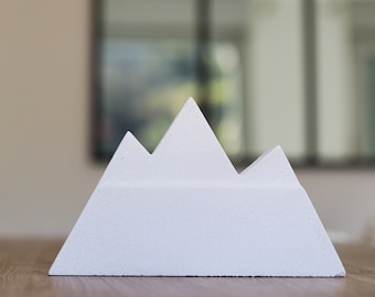 Concrete Mountain / Christmas decoration