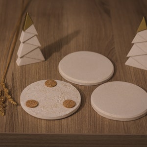 Concrete Coasters / Modern Coasters Set image 3