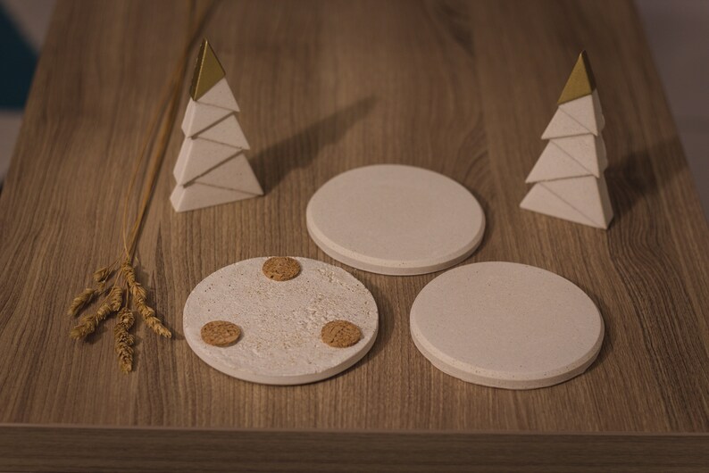 Concrete Coasters / Modern Coasters Set image 3