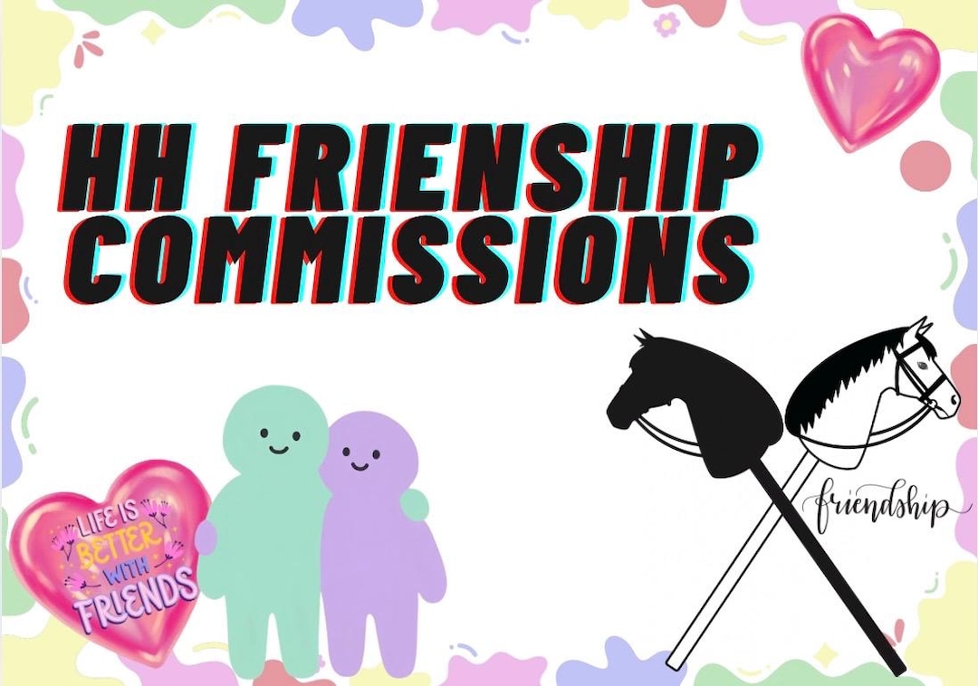 Hobby Horse Friendship Commissions - Etsy