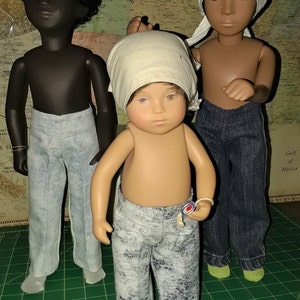 Jeans...Handmade for Sasha Gregor Tailored Elastic Jeans