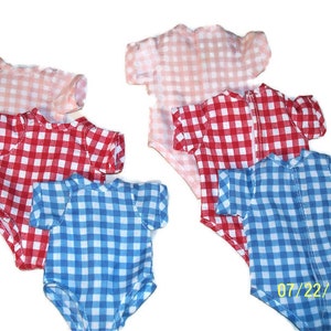 Handmade Tailored Bodysuits for 13-14" Sasha Baby/Toddler and 16" Sasha Dolls