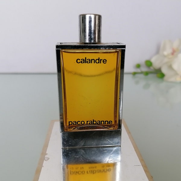 Calandre Paco Rabanne  (1969) PARFUM /Extrait 15 ml/1/2 fl.oz Splash   Rare Vintage Fragrances