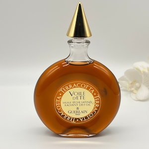 Terracotta Voile d'Ete Guerlain (1999) Aceite Seco Radiante 100 ml/3,4 fl.oz, Edición Limitada, Vintage Raro, Sin Caja, Idea de Regalo