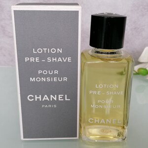 vintage Pour Monsieur (1955) lotion avant-rasage 115 ml, idée cadeau rare de parfum pour homme scellé par éclaboussures