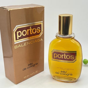 Portos Balenciaga (1980) Eau de Cologne 4,2 fl.oz/125 ml  Rare Vintage Men&#39;s Cologne