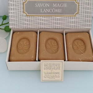 Vintage Soap Magie  Lancome  (1950) Perfumed  Soaps Bar 3 x 75 g  Hard to find