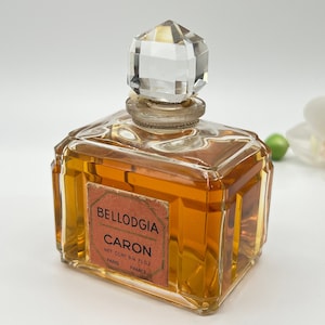 Bellodgia Caron (1927) Extrait 96 ml/3.25 fl.oz. Saled  Baccarat Crystal Bottle Vintage 60&#39;s Pure Perfume