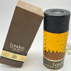 London , After Shave by Dunhill (1973)  200ml/6,8 fl.oz ,  Vintage Fragrance for Men ,Gift Idea