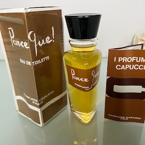 Parce Que! Roberto Capucci (1963) Eau de Toilette 4 fl.oz/ 120 ml  No Spray  Vintage Women's Fragrance