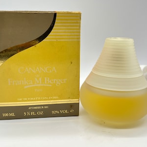 Cananga Franka M. Berger (1984) Eau de Toilette concentrado 3,5 fl.oz Spray No lleno