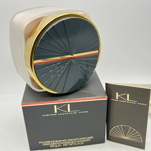 KL by Karl Lagerfeld ,  Perfumed Foaming Bath Powder 150g/5.3 fl.oz , Rare Vintage