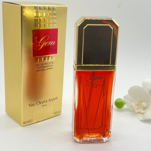 Van Cleef  Gem (1987) Eau de Toilette 50 ml/1,7 fl.oz Spray Rae Vintage Perfume for Women