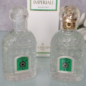 Vintage ,Guerlain Eau de Cologne Imperiale, Set 2x 50 ml/1,7 fl.oz,   Rare Vintage Fragrance