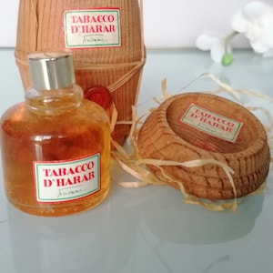 Tabacco d&#39;Harar Gi. Vi. Emme  EAU DE COLOGNE 50 cc/50 ml Splash  Hard to Find Vintage 60&#39;s