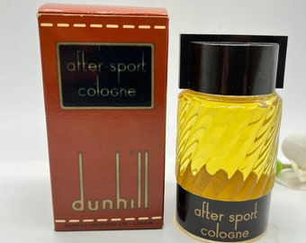 Dunhill After Sport Cologne – Vintage 1970s Men’s Fragrance, 116ml, Gift-Ready