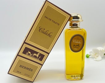 Caleche Hermes (1961) Eau de Toilette 200 ml/6,5 fl.oz  Vintage Formula Pre barcode  Large Bottle EDT