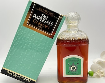 Guerlain, Eau Impériale. Gel douche, 250 ml/8,5 fl.oz, gel bain et douche parfumé vintage, France, Paris