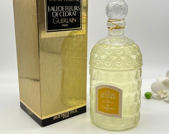 Vintage Guerlain Eau De Fleurs De Cedrat (1920) - Bees Bottle - Etsy