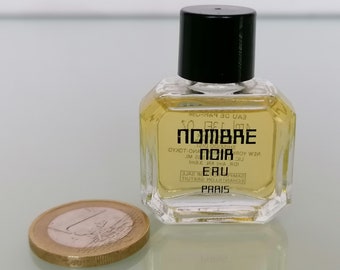 MINIATURE  Nombre Noir Shiseido  (1982) Eau de Parfum  4 ml/0,14 fl.oz   Vintage Women&#39;s  Fragrance