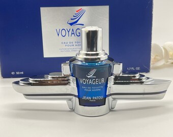 Vintage VOYAGEUR BY JEAN PATOU EDT SPRAY POUR HOMME 1.7 oz w