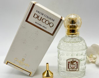 Guerlain DU COQ ,Eau de Cologne 50 ml/1,7 fl.oz  Reusable Spray , Limited Edition  1997 , France , Paris
