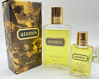 Vintage Aramis After Shave, 1964 Estee Lauder, Splash (60ml + 15ml) Set gift for Him