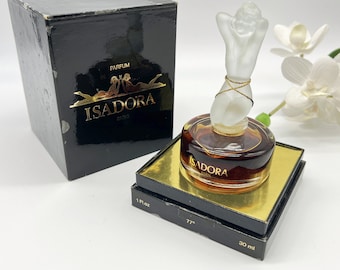 ISADORA  by Parfums  Isadora Paris (1979) Parfum/Extrait  1 fl.oz/30 ml  Sealed  Rare Vintage Women's Fragrance