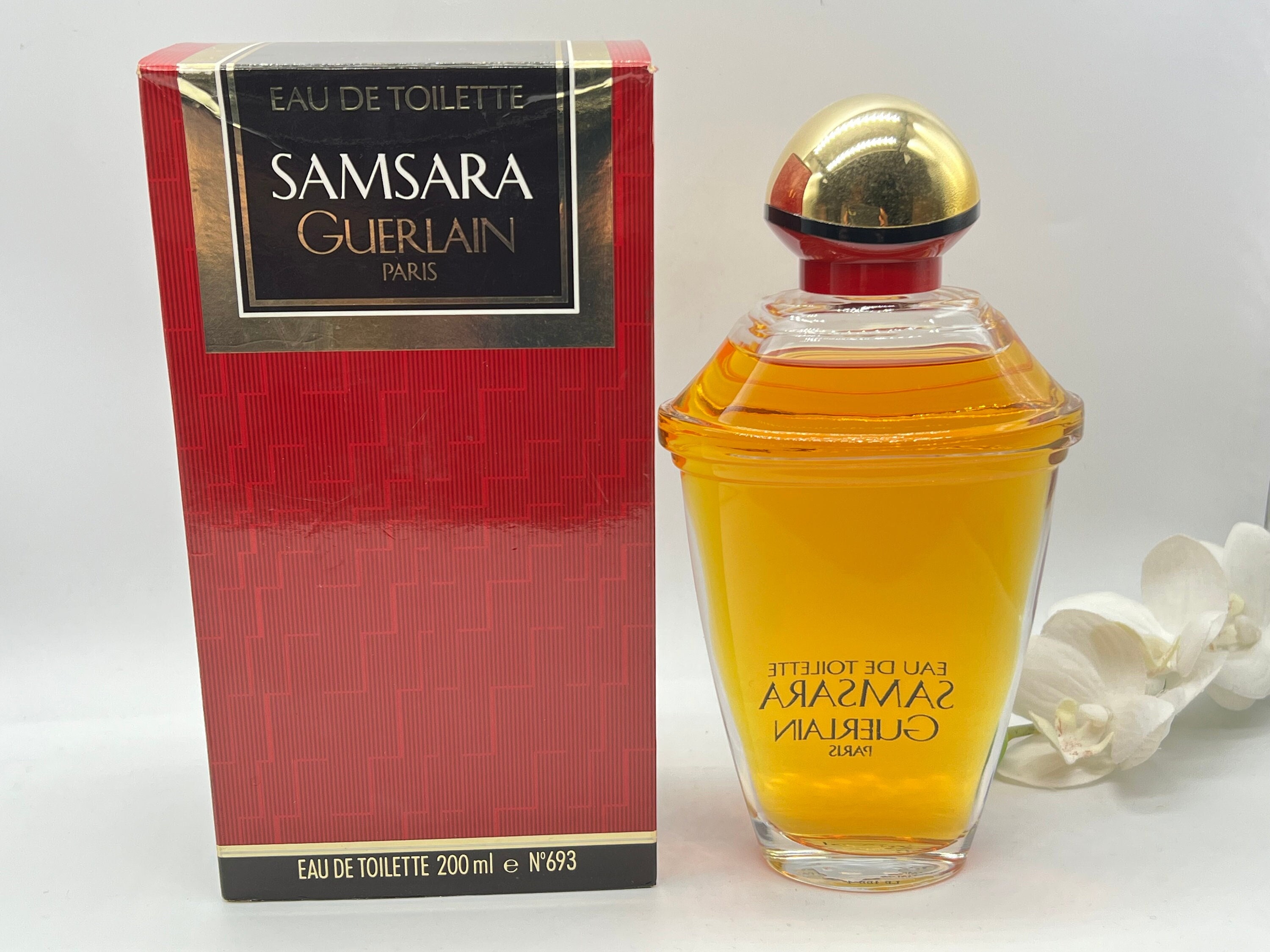 Samsara , Guerlain (1989) Eau De Toilette 200 Ml/6,8 Fl.oz Samsara , Guerlain (1989) Eau De Toilette 200 Ml/6,8 Fl.oz