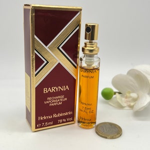 Barynia Helena Rubinstein 1/4 fl.oz/7,5ml Parfum /Extrait Refill Spray  Vintage 80s pure perfume