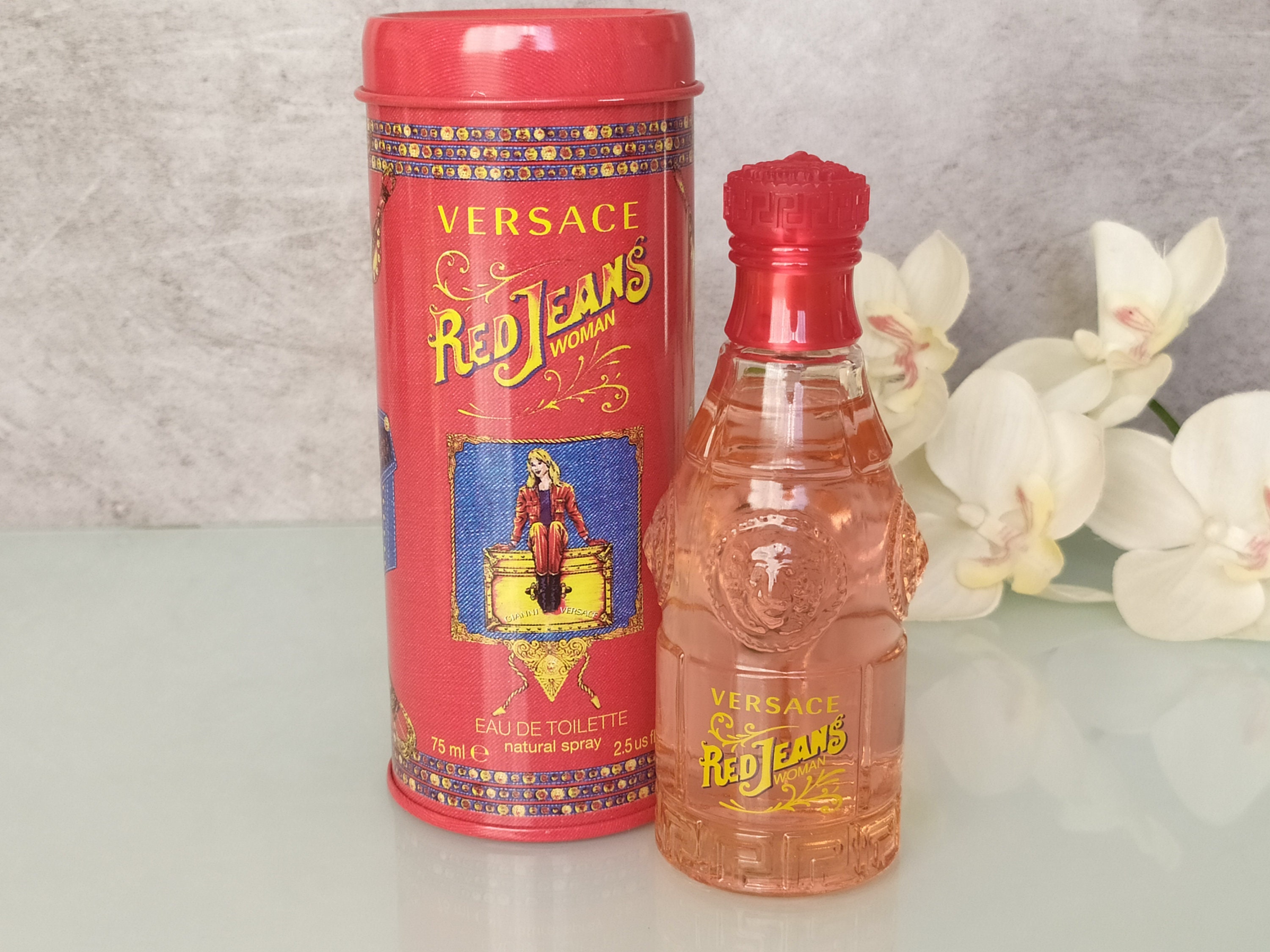 Vintage Perfume ''red Jeans'' 1994 - Etsy
