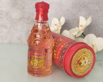 ヴィンテージ ヴェルサーチ レッドジーンズ 香水 75ml – 1994年