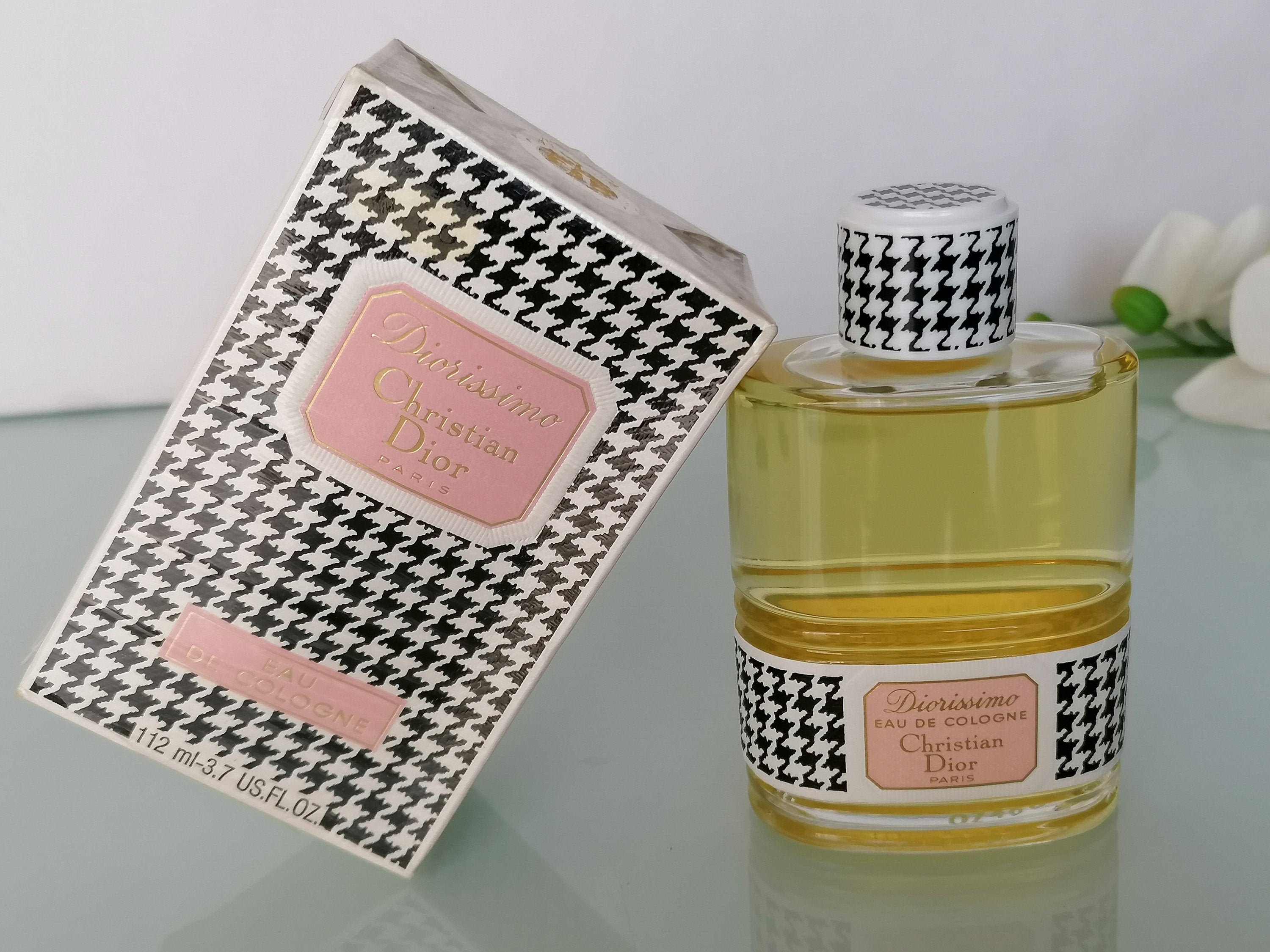 Vintage Diorissimo (1956) Eau de Cologne 112 ml/ 3,7 fl.oz Splash Rare  Women's Fragrance Gift idea