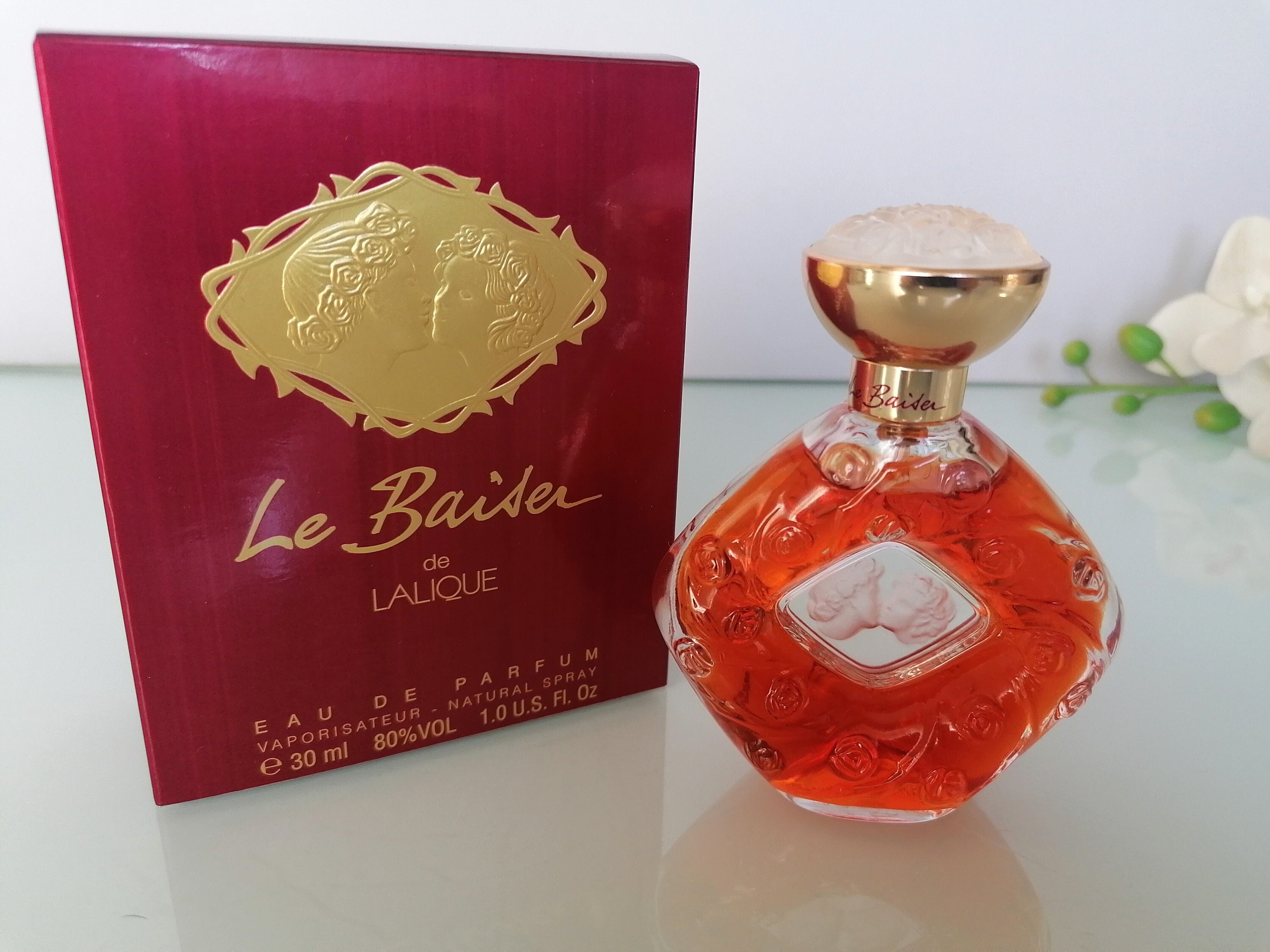 Lalique Le Baiser Eau De Parfum 30 Ml/ Fl.oz Vintage -