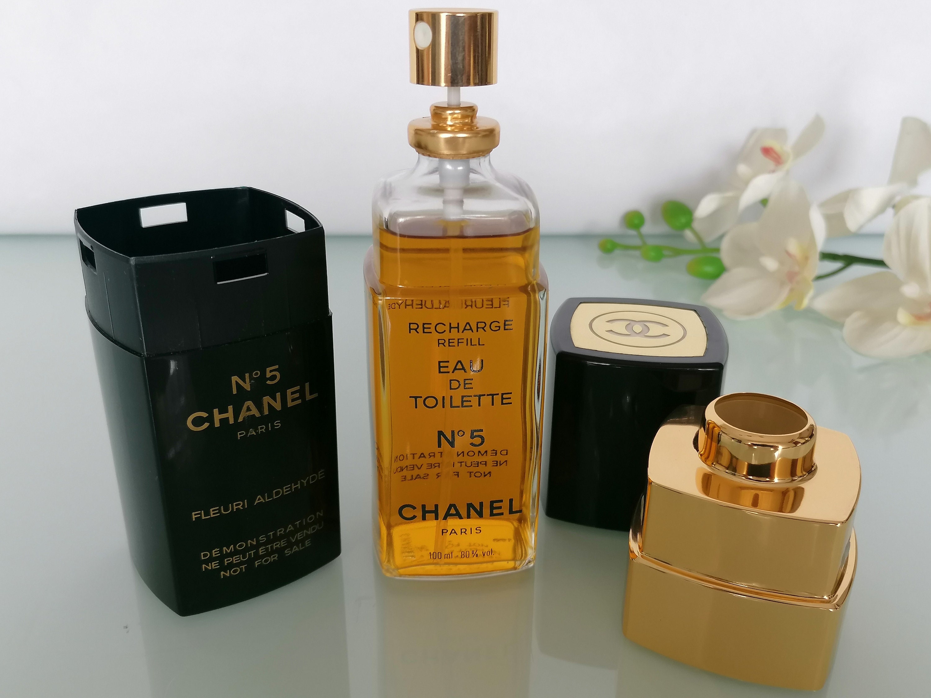 Chanel N 5 Fleuri Aldehyde Eau De Toiette Edt 100ml Recharge -  Israel