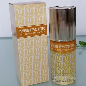 Max Factor Miss Factor  (1973) Eau de Toilette 120 ml/ 4 fl.oz Spray  Rare Vintage Pre Barcode