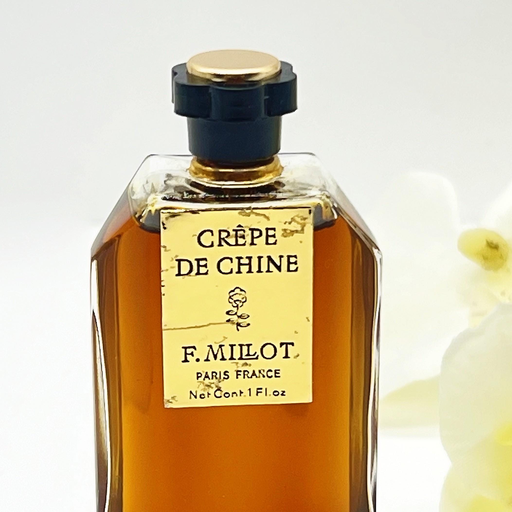 レア ヴィンテージ 1960 年代 クレープ デ シン 香水 by F. Millot