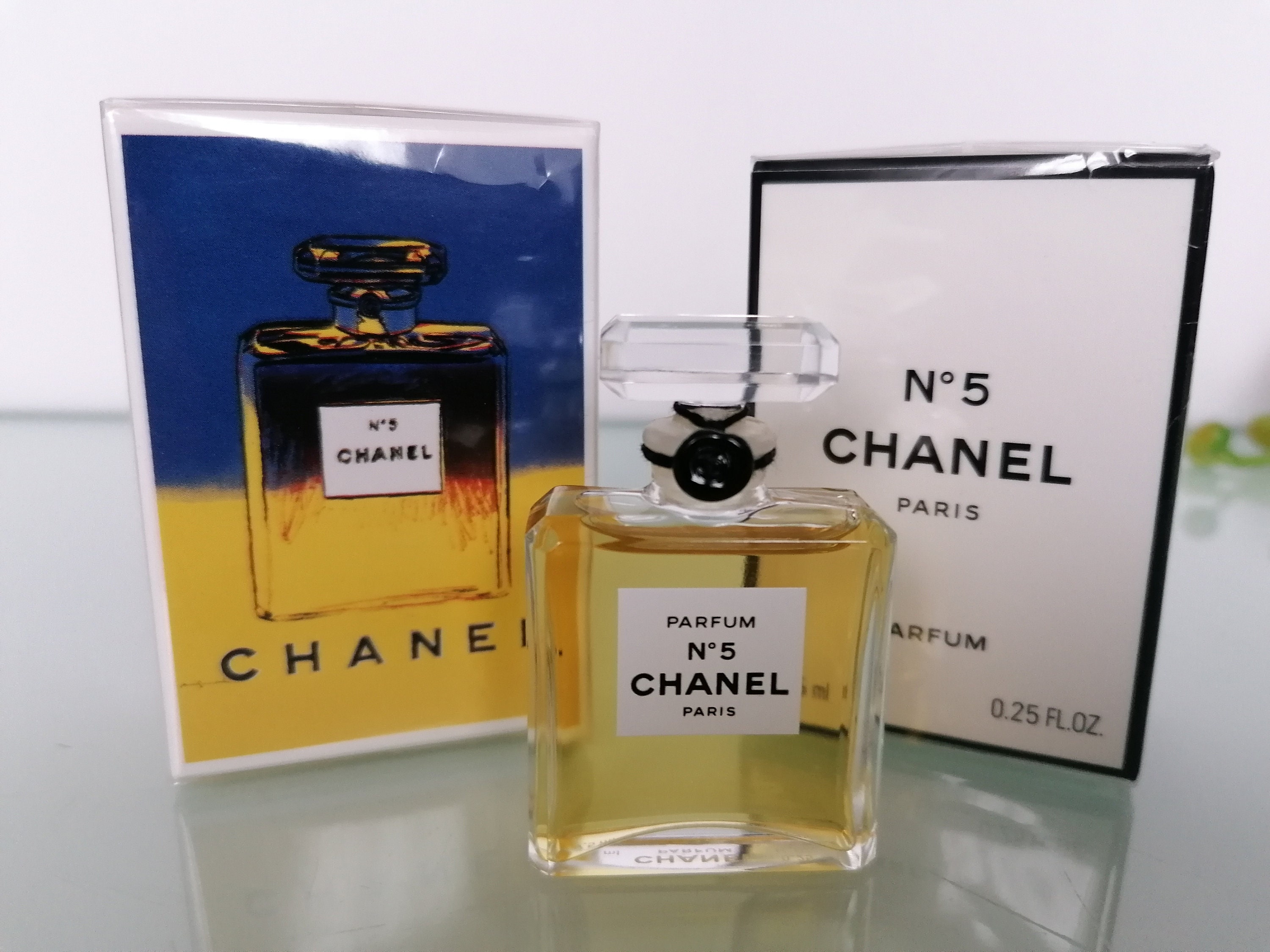 VERY RARE VINTAGE 1970's CHANEL No 5 PURE PERFUME EXTRAIT 1 oz Sealed  Bottle