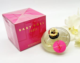 PARIS BABY DOLL Perfume Miniature by Yves Saint Laurent Eau De Toilette Etsy