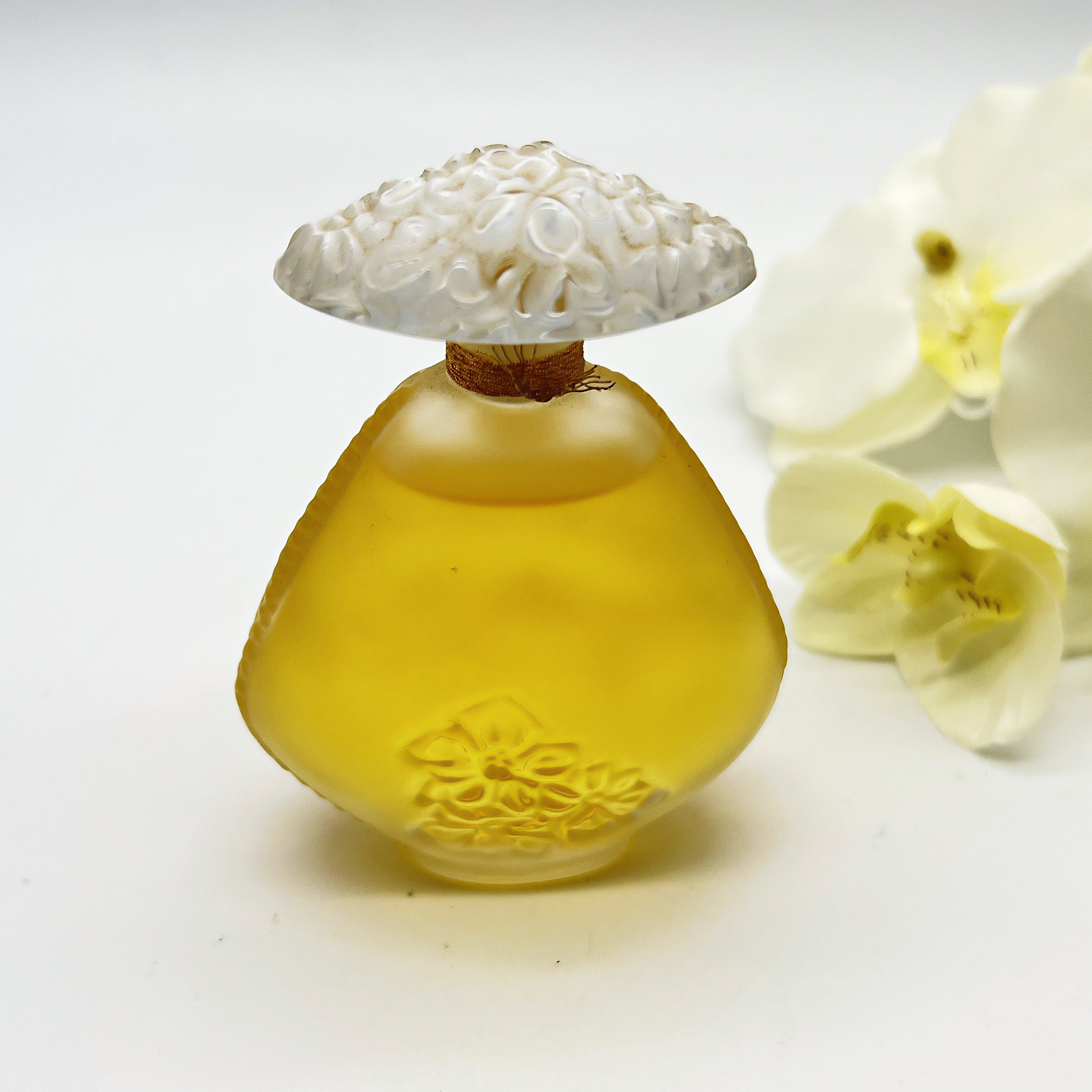 90年代ヴィンテージ ラリック クリスタル ジャスミン パルファム