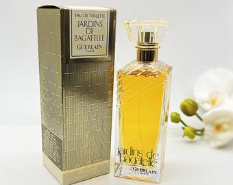 Jardins de Bagatelle , Eau de Toilette, 100 ml/3,4 fl.oz, Spray ,Vintage 90s, Women&#39;s  Perfume,Gift for her, Mythical perfumes, France,Paris