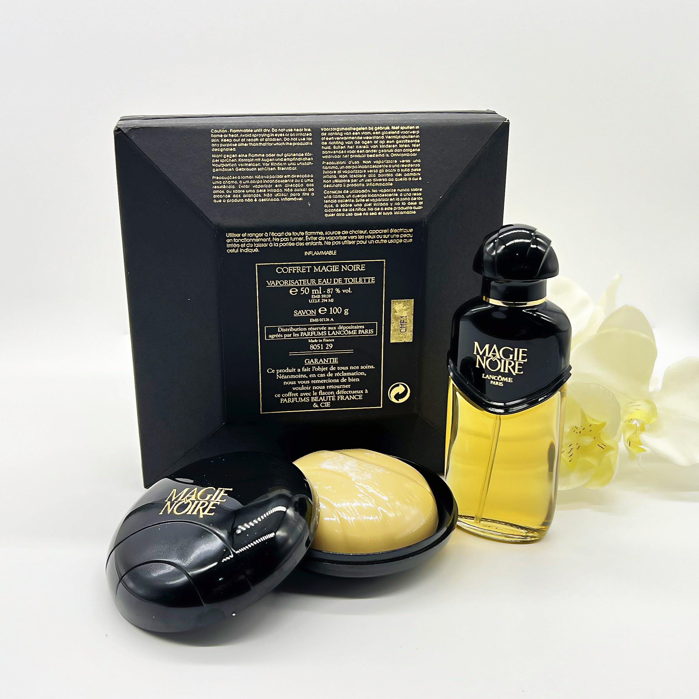 Lancome Magie Noire Vintage Gift Set, 50ml Eau De Toilette, 100g