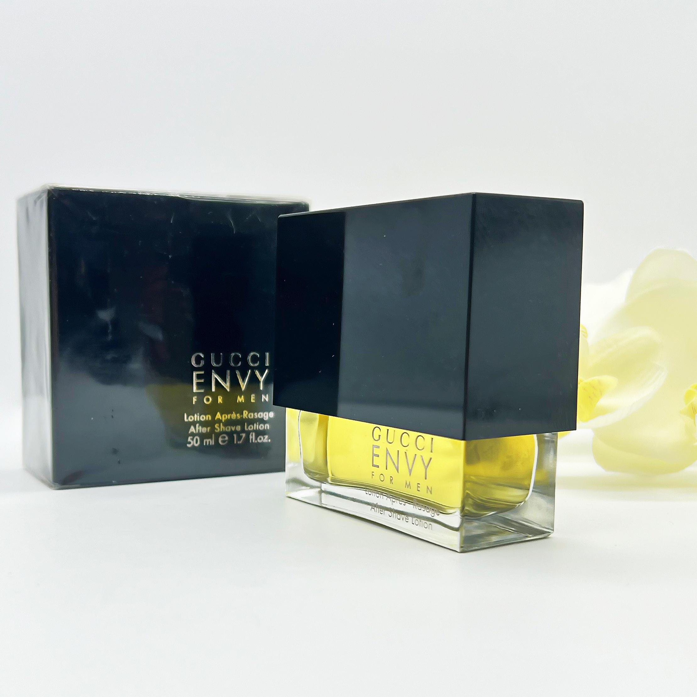 GUCCI　ENVY FOR MEN 50ml Gucci Envy for Men After Shave Lotion 50 Ml , Rare Vintage