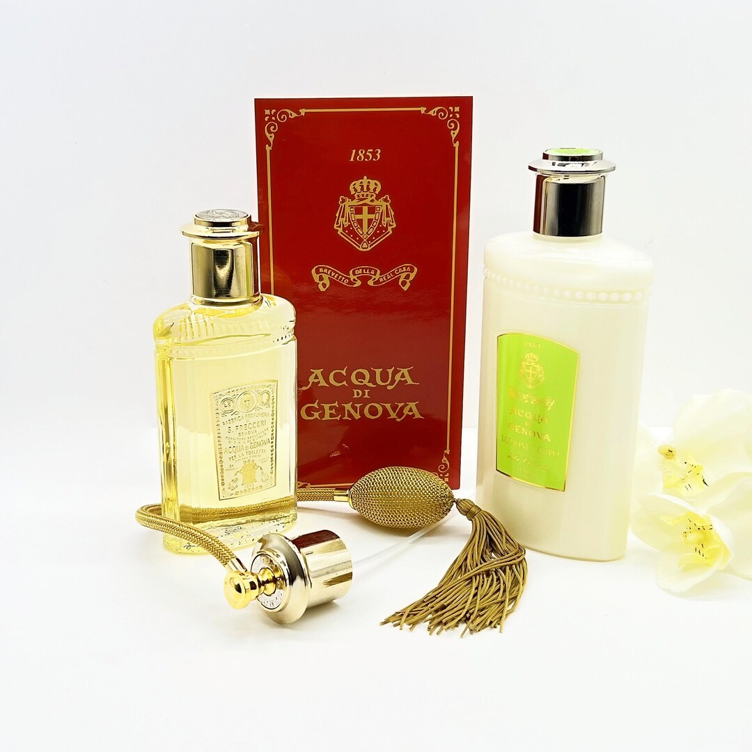 Acqua Di Genova Colonia Classica Perfume Gift Set: EDT, Silk Pumps ...