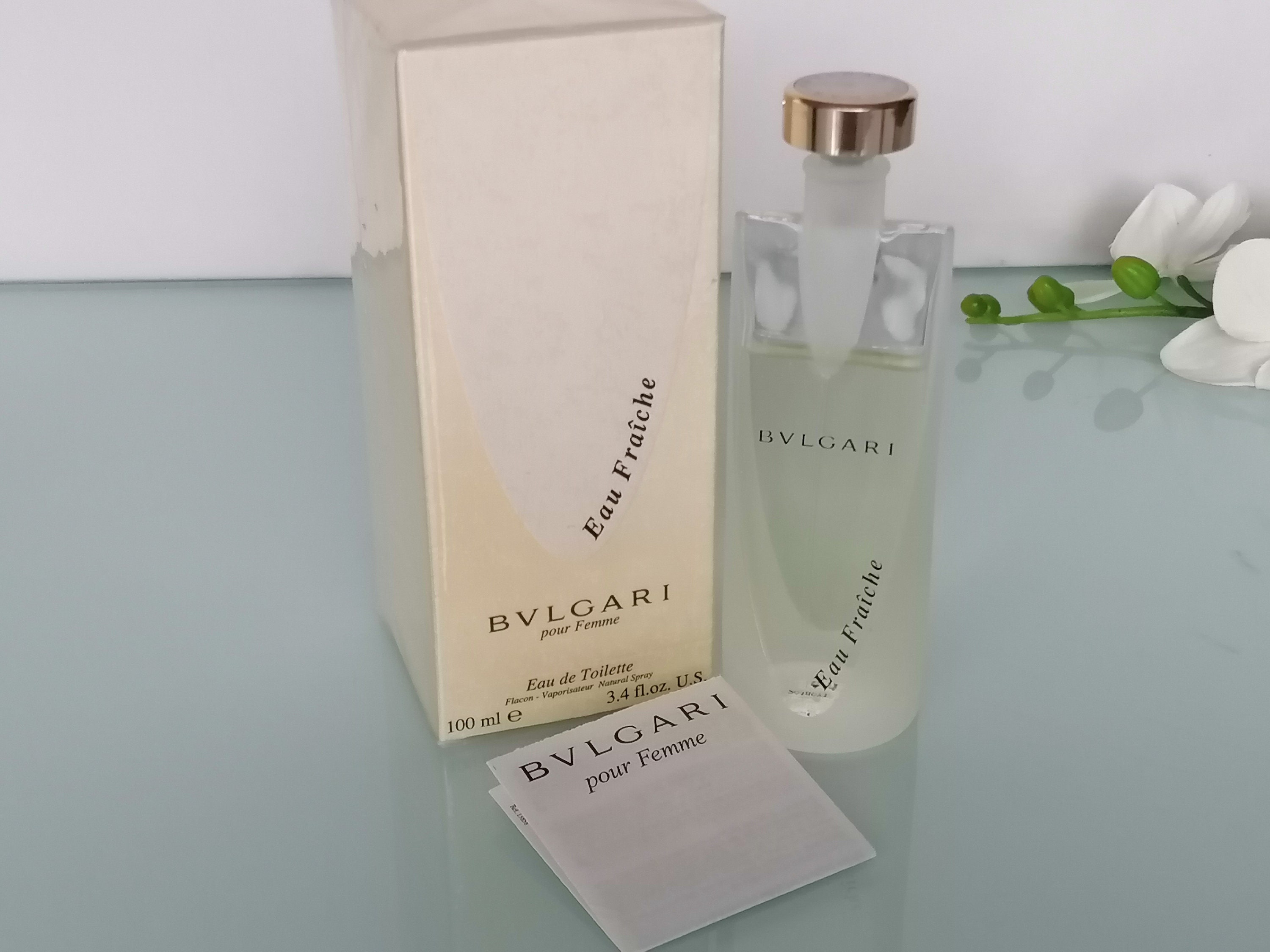 BVLGARI Eau Fraiche Pour Femme 1997 Eau de Toilette 100 Etsy