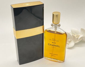 EXCEPTIONAL Vintage Chanel N5 Eau De Parfum Bottle 200ML 80s -  Norway