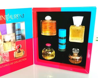 Vintage Yves St Laurent Miniature Perfume Set, 5-Piece Collectible Gift